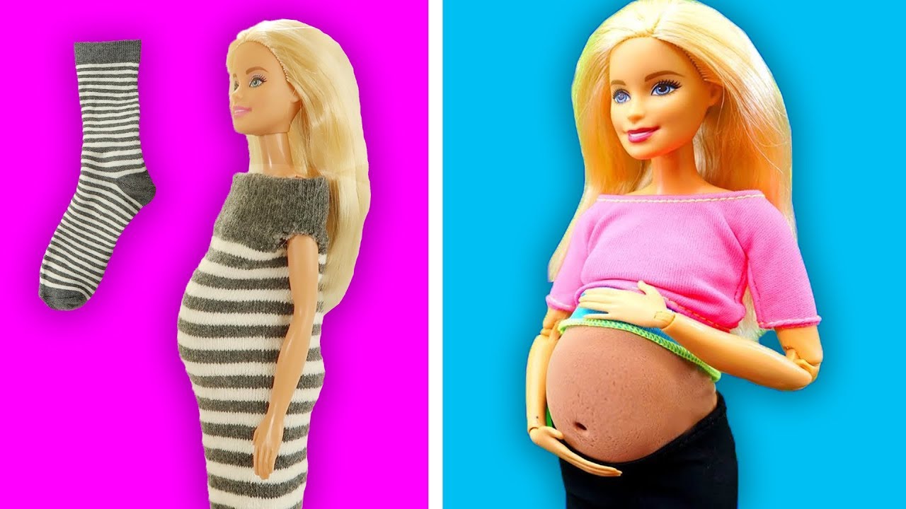 youtube pregnant barbie dolls
