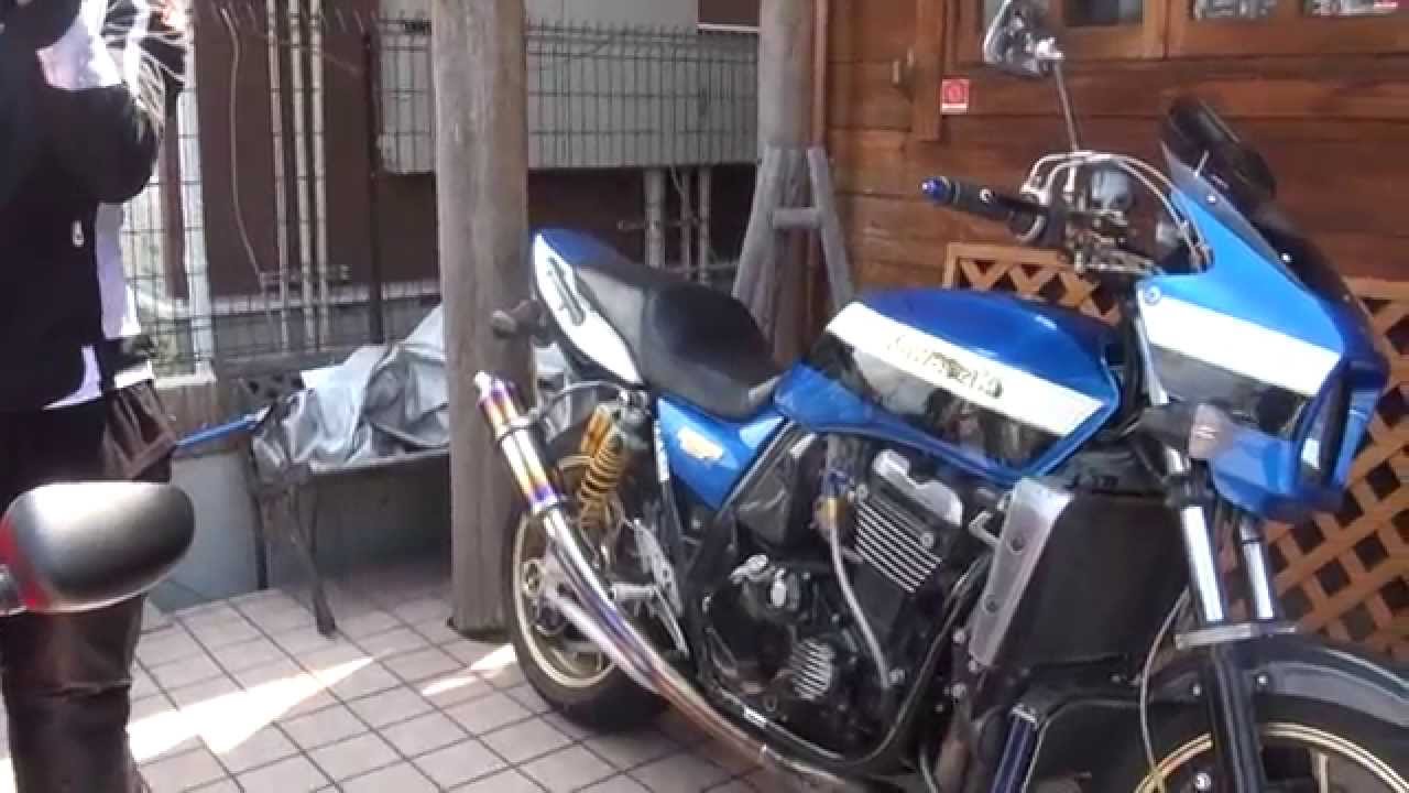 美人ライダー MORIWAKI K2-tecサウンド カワサキ・ZRX ZRX1100フル