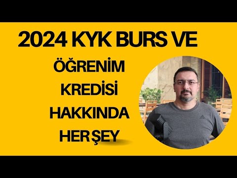 2024 KYK BURS VE ÖĞRENİM KREDİSİ Hakkında Her Şey..