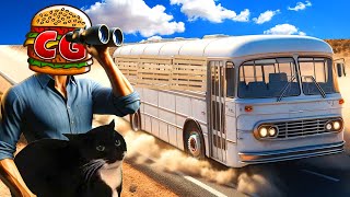 I Built an Armored Bus to Protect My Cats in The Long Drive Mods!