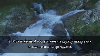 Сура 60. «Аль-Мумтахана» (Испытуемая). Чтец: Ясир Ад-Даусари.