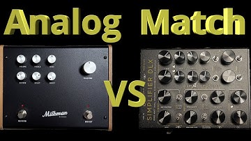 Milkman The Amp VS DSM Humboldt Simplifier DLX (Clean Jazz Guitar Tones)