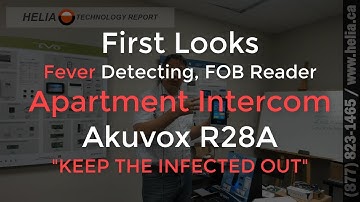 First Looks   Apartment Intercom   Akuvox R29S
