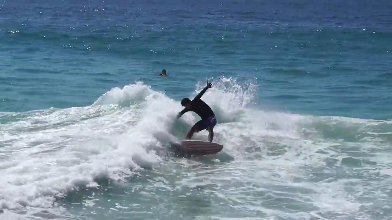 This Is How You Skimboard The WRONG WAY