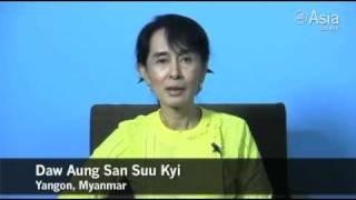 Aung San Suu Kyi Receives Asia Society's Global Vision Award