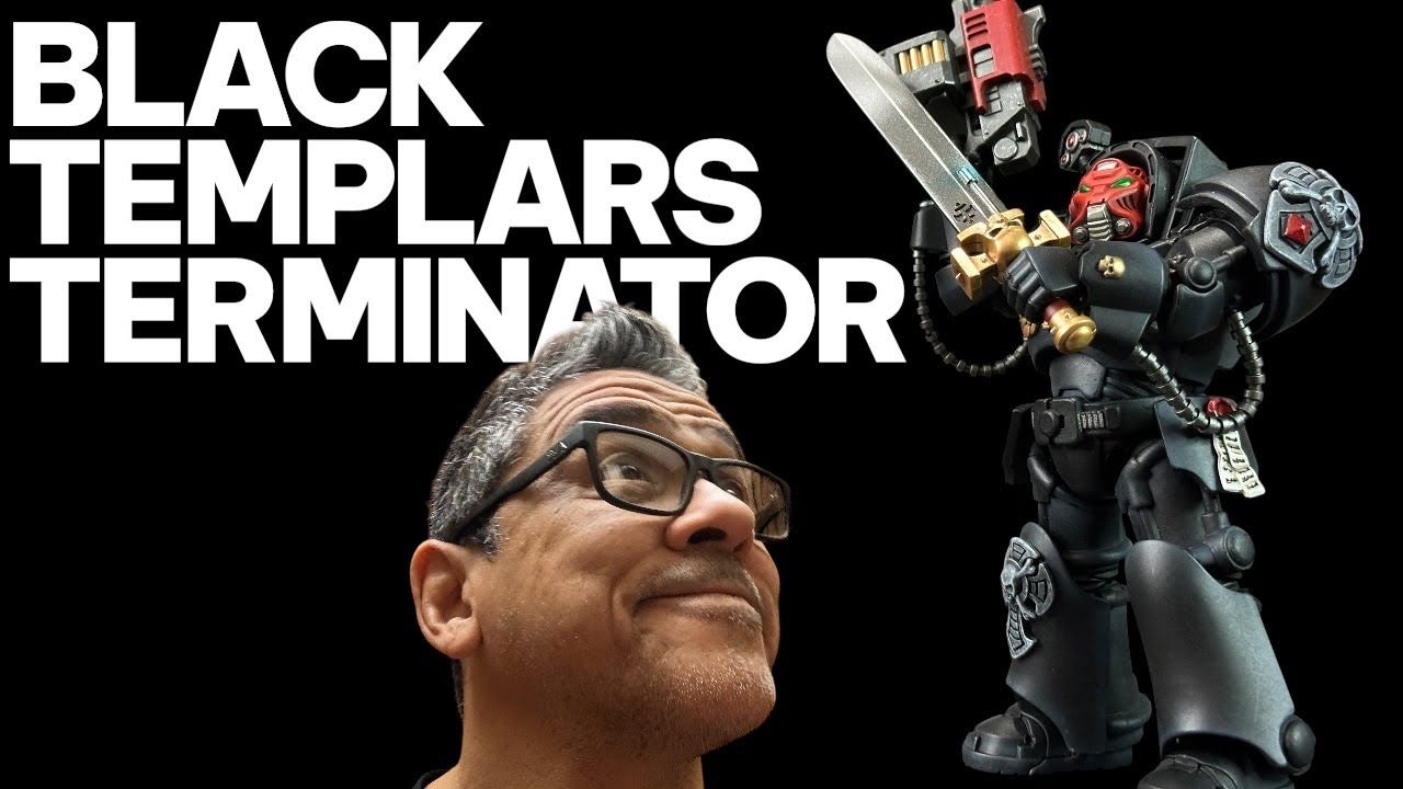 JoyToy Black Templars Terminator Review | Warhammer 40k Comparison 