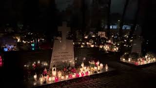All Saints’ Day in Poland | Peaceful Candlelit Cemeteries | 4K
