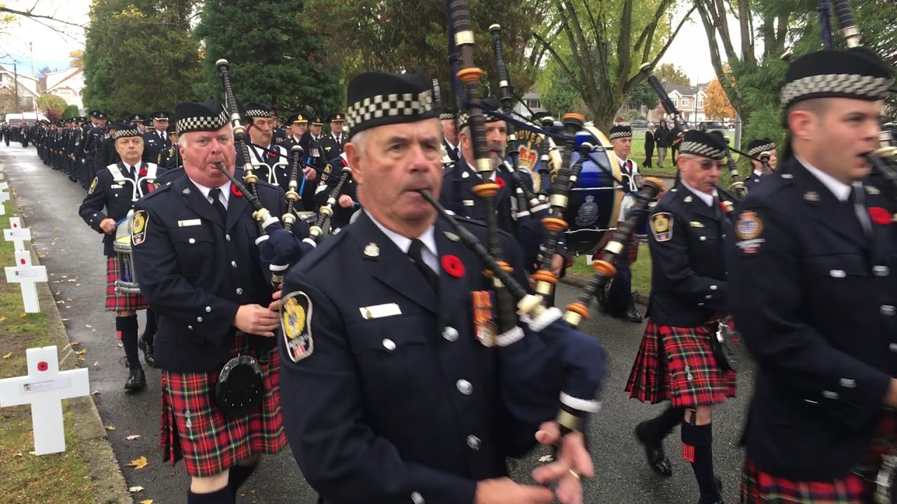 Remembrance Day Parade 2017 - Vancouver Canada