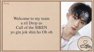 P1harmony - 'SIREN' (Easy lyrics)