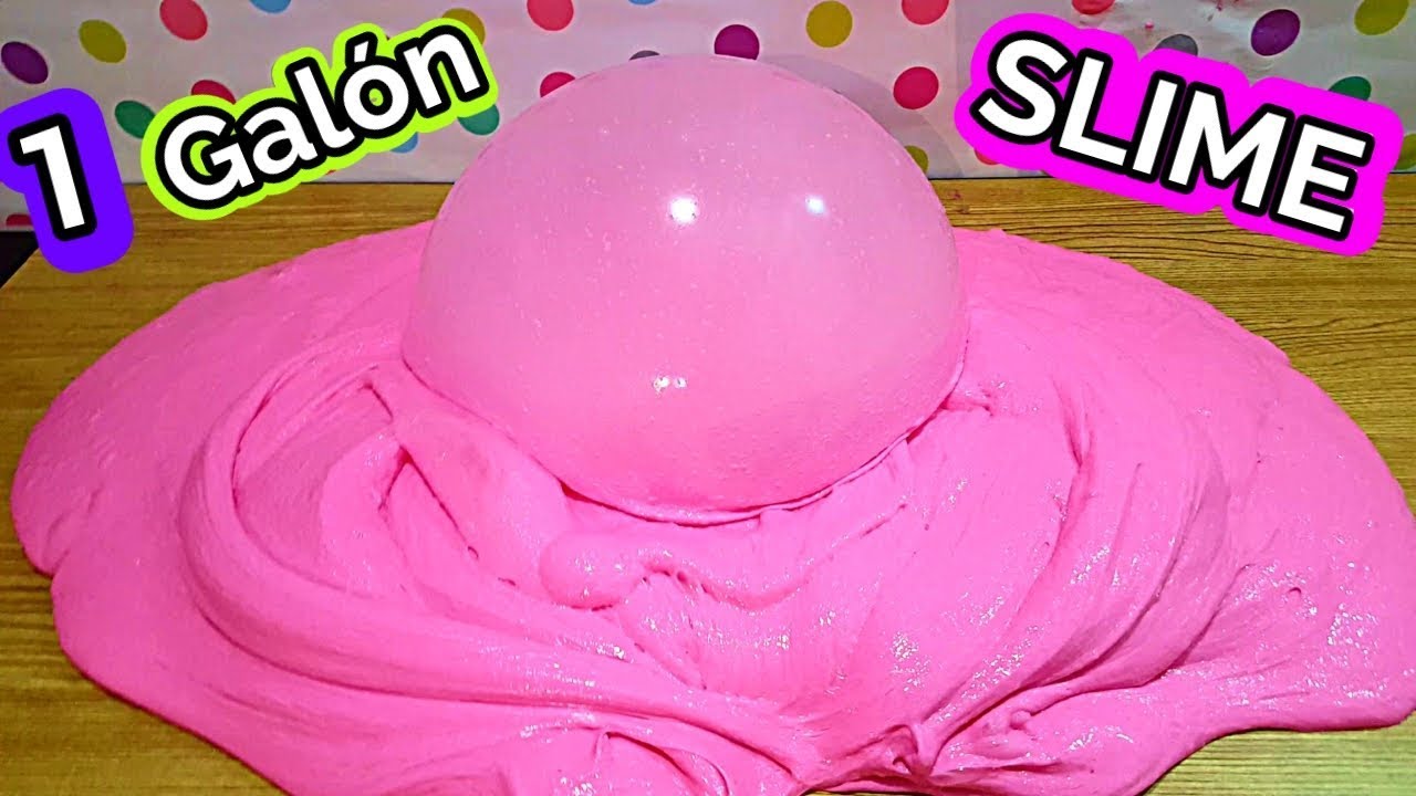 Jannie Y Alex Fingen Jugar A Hacer Un Slime Fluffy Gigante