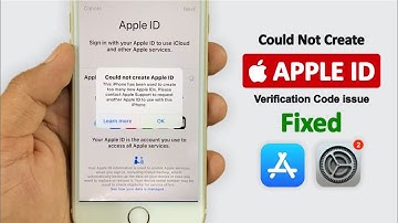 Could Not Create Apple ID on iPhone | verification code cannot be sent to this phone number