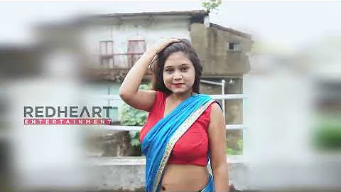 Redheart Saree Lover # Sampurna in Blue Saree Photoshoot HD1080p | Saree Lover | Hot Bhabi | Boudi