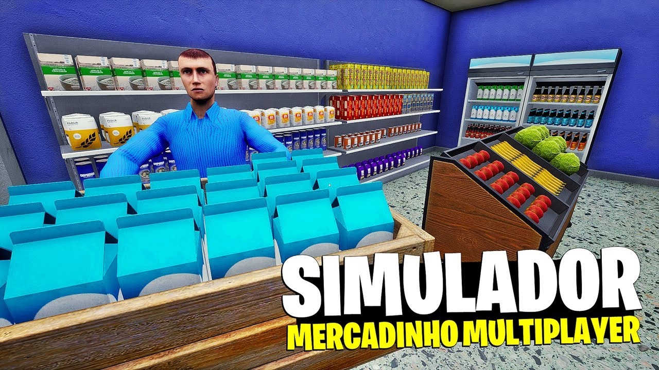 O NOVO MERCADINHO MULTIPLAYER TÁ VOANDO! | NOVOS PRODUTOS! FRUTAS, BEBIDAS e MELHORIAS NA LOJA! #02