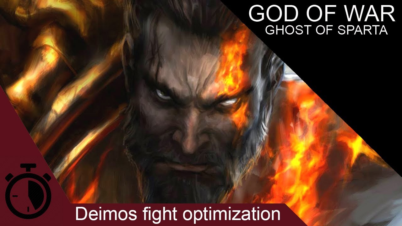 SpeedRun Optimization | God Of War - Ghost Of Sparta : Deimos fight in 33s (100% Optimization)