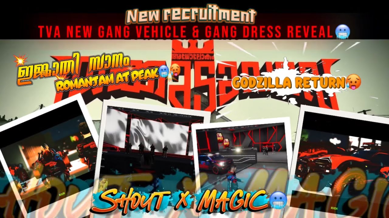 TVA NEW GANG VEHICLE & GANG DRESS REVEAL🥶 | NEW RECRUITMENT🥶 | SHOUT X MAGIC🥵
