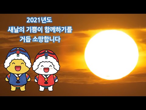 [해로토로 새해 인사]신축년 새해가 밝았습니다!!