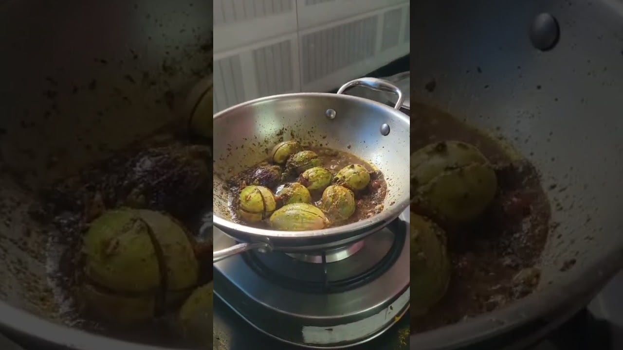 भरली वांगी #भरवा बैंगन recipe 😋 #Delicious and tasty masala baigan 