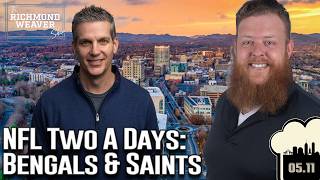 NFL Offseason Two-a-Days LIVE! Bengals & Saints Offseason Review | ESPN Radio Asheville