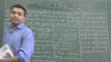 Lecture 35 _ Part 1 _ Numericals of Taxiway Design