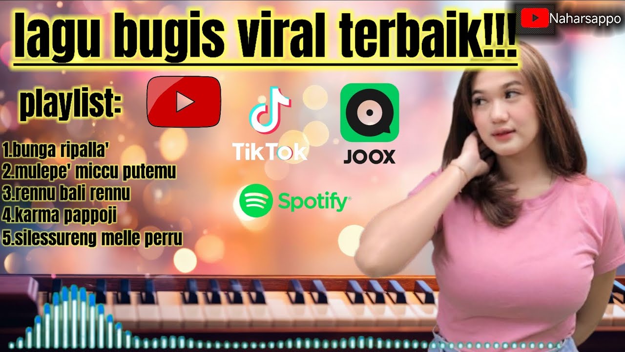 🔰Lagu Bugis terbaik cocok untuk santai|| bunga ripalla x mulepe miccu putemu