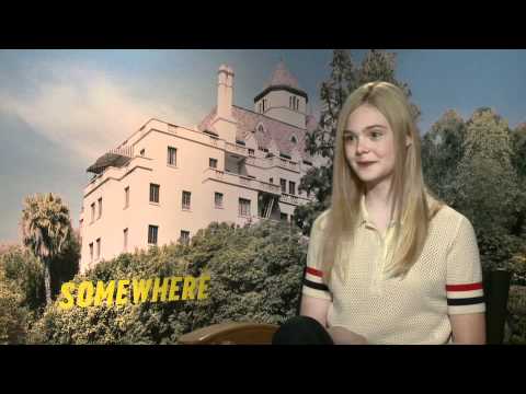 Elle Fanning Interview - Somewhere