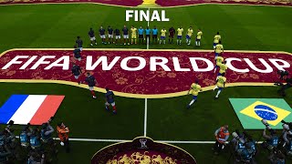 France vs Brazil - Final FIFA WORLD CUP 2026 | Full Match All Goals | Mbappe v Neymar | PES Gameplay