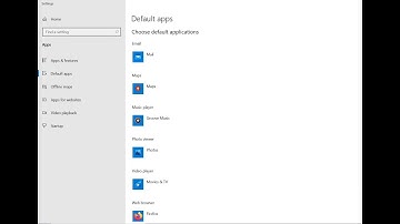 How to Set Default Application in Latest Windows 10 | How to configure Default apps in Windows 10