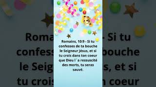 Romains, 10:9