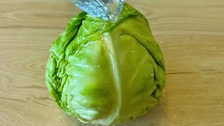 Cabbage tastes better than meat Why didn't I know these cabbage recipes with potatoes? ASMR