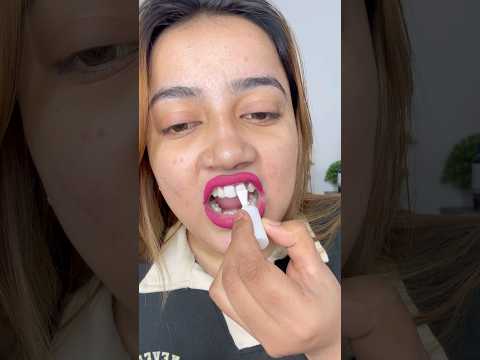 Nail Polish 💅🏻 With Teeth Whitening😱 #shorts #trendinghacks #viralshorts #viral #hack #foryou #teeth