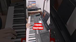 Kalau ada sembilan Nyawa - Risky Febian #piano #easypiano #easypianotutorial #sembilannyawa #alamak