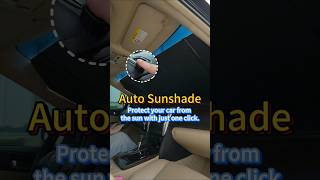 Shade and protect your car from the sun in summer with just one click#sunshades #cargoodies #tesla