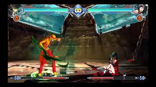 BBCF2 Hazama Crouch Confirm Combo