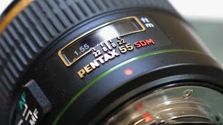 Detail View: Pentax DA* 55mm f1.4 Lens Close-up