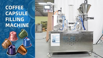 Automatic capsule coffee packaging machine coffee powder capsule filling machine