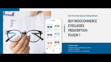 WOOCOMMERCE EYE GLASSES LENSES PRESCRIPTION PLUGIN