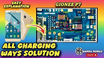 GIONEE P7 Not Charging Problem Solution,Charging ways,Not Charging All Fast Tracks Jumper Solution📲✅