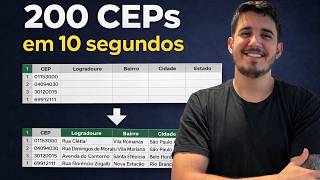 Pare de preencher CEP manualmente (faça isso com Python)