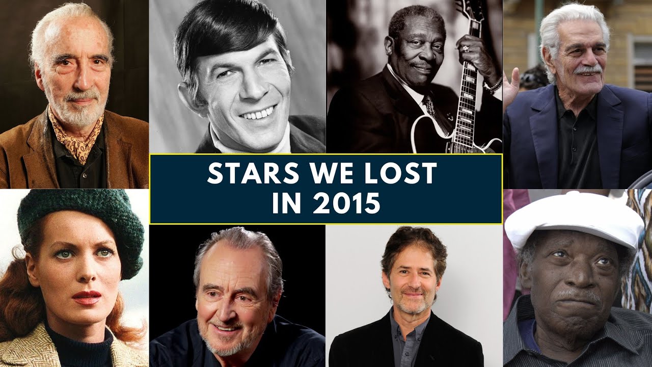 In Memoriam - Stars We Lost in 2015🕊️