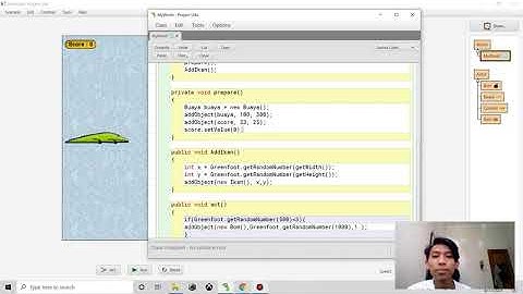 Project UAS Pemrograman Visual Program Greenfoot