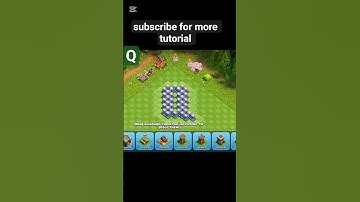 how to create"Q" in Clash of Clan /name base design/clash of clan  #shorts #clashofclans #cocbases