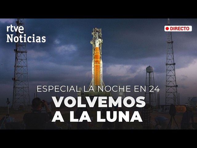 DESPEGA con ÉXITO la MISIÓN LUNAR ARTEMIS II | La NOCHE en 24 HORAS |  RTVE Noticias