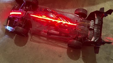 Arrma Limitless dynamic wing + 24v uniform lights + 8s power