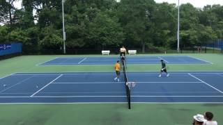 Robert Siniakowicz wins NJSIAA state singles tournament on an ace