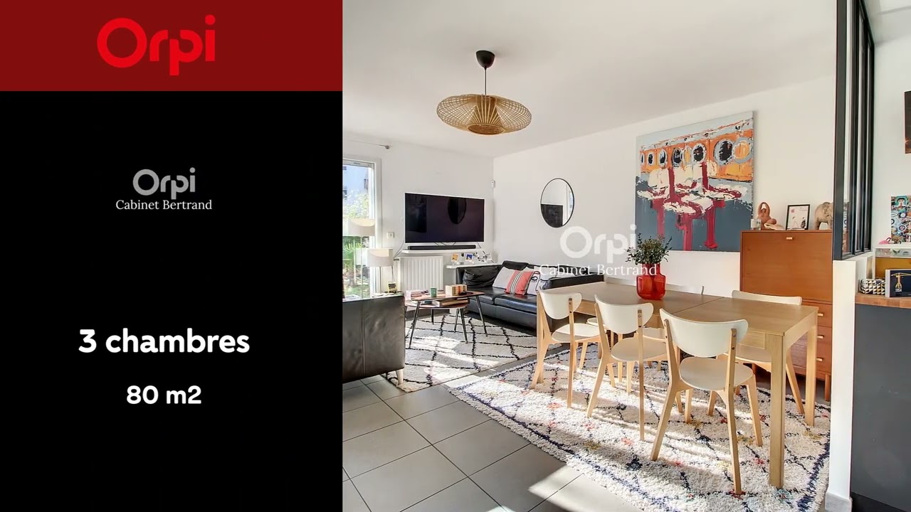 orpi Nantes présente :  MAISON T5 80 M² À NANTES secteur Beaujoire