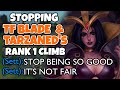 I went against Tarzaned & TF Blade and crushed both their dreams of Rank 1 | Challenger Leblanc