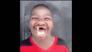 A MAN LAUGHING WITH NO TEETH GIF