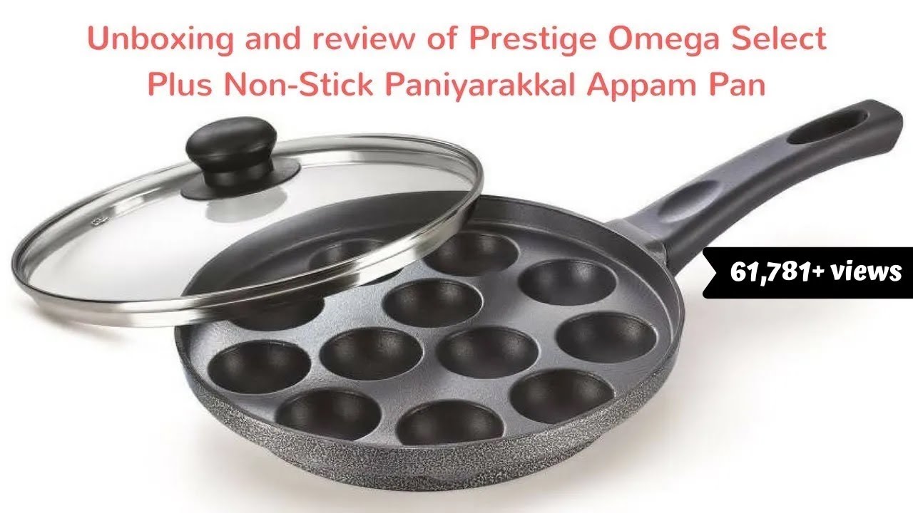 Unboxing and review of Prestige Omega Select Plus Non Stick Paniyarakkal Appam Pan