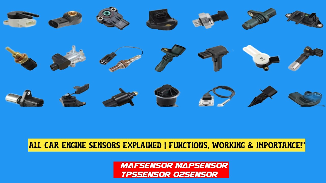 All Car Engine Sensors | Working & Functions Explained! - YouTube
