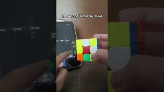 28-second Timer vs Solve 🧩 #shorts